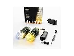 Twinkly Strings 400 White LED, Light String Outdoor Indoor