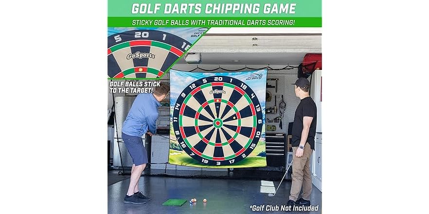 GoSports Chip N' Stick – Golf Chipping Game Mat with Sticky Balls - Image 2
