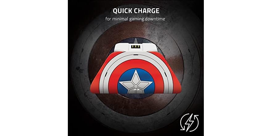 (NEW) Razer Limited Edition Captain America Wireless Controller Bundle