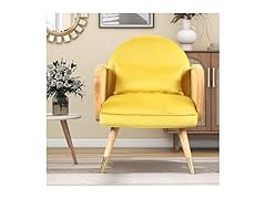 SPOFLYINN Upholstered Rattan Chair