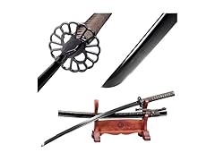 FUQIUSHAN Handmade Black Katana