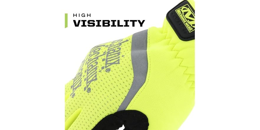 Mechanix Hi-Viz FastFit Gloves – 3 Pack Safety Work Gloves - Image 7