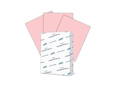 Hammermill Colored Paper, 20lb Pink Printer Paper, 8-1/2