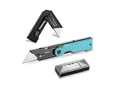WORKPRO Folding Utility Knife,Blue