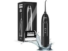 AquaSonic Icon Flosser Onyx