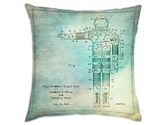 Full Pressure Flight Suit Throw Pillow