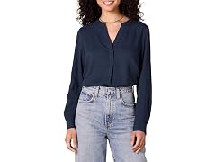 Amazon Essentials Women's Popover Blouse (Large)