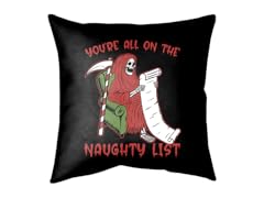 "Everyone's Naughty" Medium Double Sided Pillow