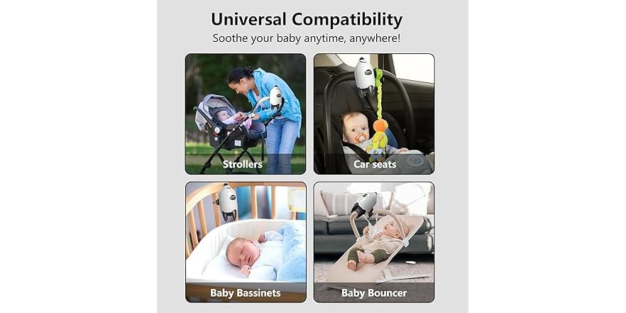 Jubilant Baby Portable Rocker Portable Baby Rocker for Stroller