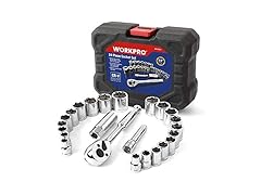 WORKPRO 24 Piece Compact Drive Sockets