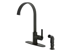Kitchen Faucet with Matching Side Sprayer