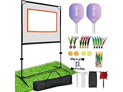 Family Paddle Game with Net