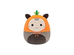 Squishmallows Original 12" Luanne Grey Opossum with Carrot Hat
