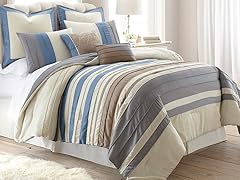 8-Pc Penny Lane Pleated Comforter Set