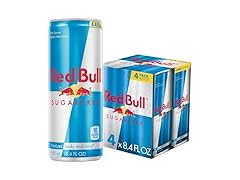 Red Bull Sugar Free Energy Drink, 8.4 Fl Oz, 4 Cans