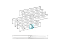 Vtopmart Expandable Drawer Dividers, 8 Pack