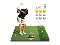 Bltend Elite 5x4ft Dual-Turf Golf Mat