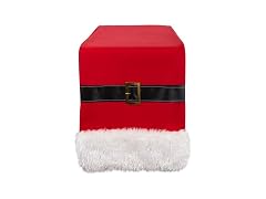 DII Christmas Table Runner, 14x72, Red Santa Claus