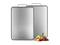 INZOO Stainless Steel Cutting Board