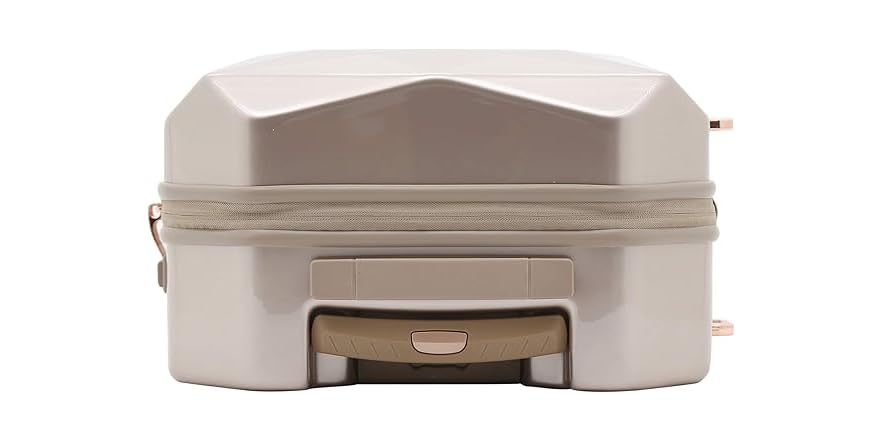 Kensie Women's Gemstone Luggage – Rose Gold, Stylish 2-Piece Set - Image 9
