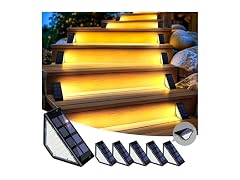 Solar Step Lights, Stair Lights Outdoor
