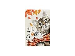  Cat Garden Flags 12x18 Seasonal 4Pk