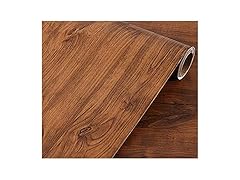 UPREDO Brown Oak Wood Grain Wallpaper