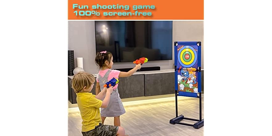 iDock Moving Foam Shooting Target Game Toy