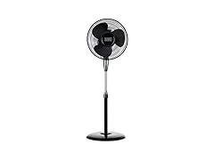 BLACK+DECKER Stand Fan 16in Black