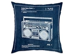 Boombox Throw Pillow