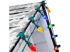 Brightown C9 Christmas Lights Outdoor with 110 Spring Clips, 65FT 110 LED