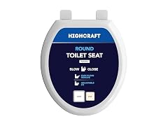HIGHCRAFT Highcraft W4TSPR Round Plastic Toilet
