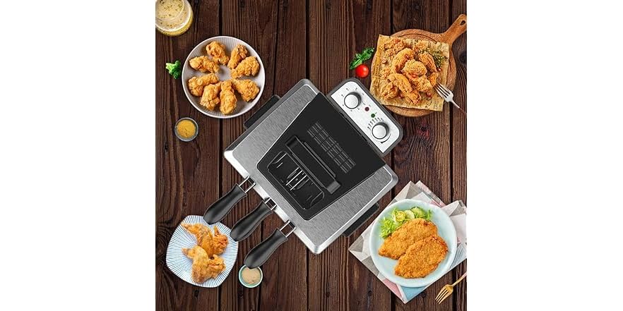 Vexon Electric Deep Fryer – Fast & Easy Frying at Home - Image 2