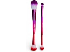 FARAH Blush and Highlight Dual Ended Brush Duo