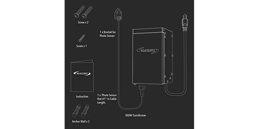 Malibu Low Voltage Transformer