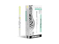 Zebra Pen MILDLINER No Bleed Highlighter, Yellow Color