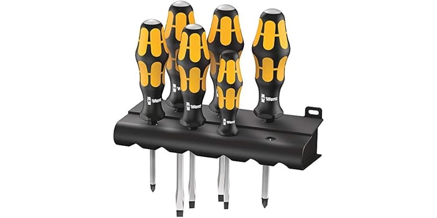 Wera 5018282001 Kraftform Plus Screwdriver Set 6pc
