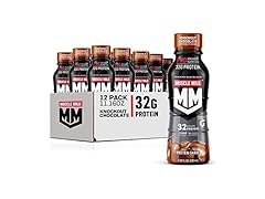 12Pk Muscle Milk Pro Series Protein Shake, Chocolate