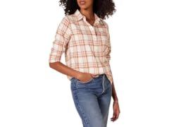 Amazon Essentials Women (XL) Shirt Ecru Pale Pink
