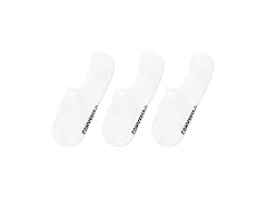 Converse Men's No-Show Socks Wht 3pk
