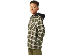 Dickies Boys' Flannel Shirt Jacket (X-Small)