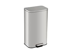 GAOMON 8 Gallon/30L Trash Can Silver