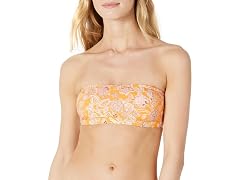Amazon Essentials Women's Bandeau Swim Top Yellow