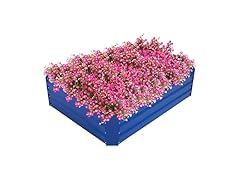 Sunnydaze Galvanized Raised Garden Bed