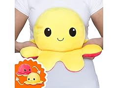 TeeTurtle Reversible Big Octopus Plushie