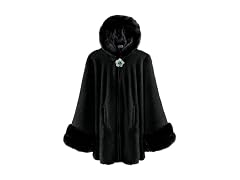 Dahlia Fleece-Lined Hooded Winter Coat (L)