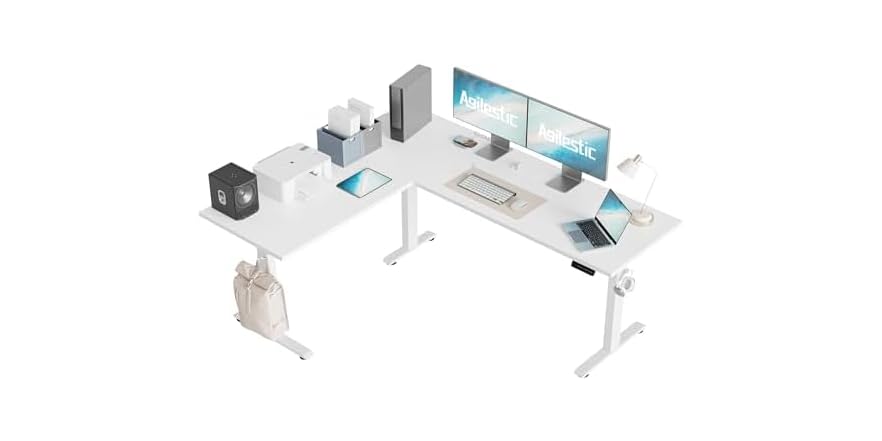 Agilestic L Shaped standing desk