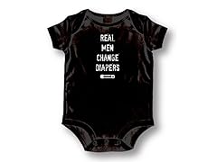 "Real Men Change Diapers" Baby Romper