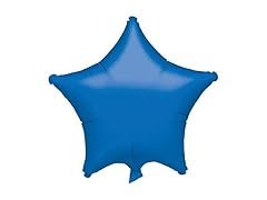 Metallic Royal Blue Star Foil Balloon