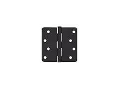 Cosmas Flat Black Door Hinge 4" Inch x